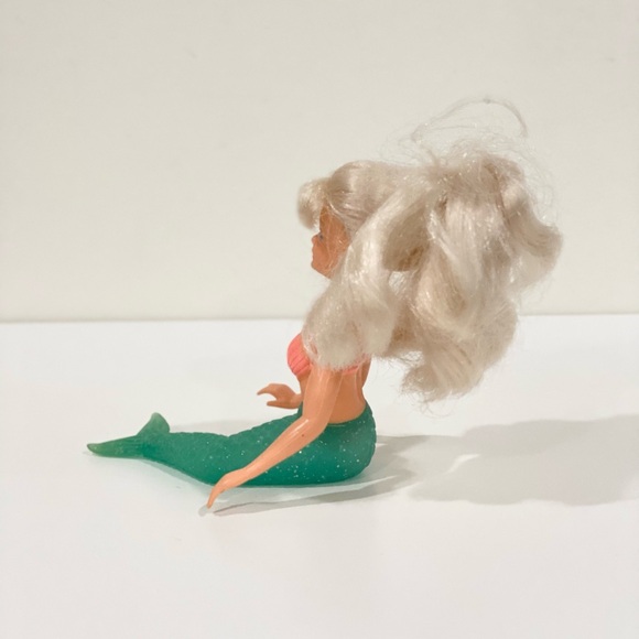 T&T Mermaid Doll Rubber 1990 90s 4” Vintage - Picture 6 of 12
